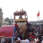 Chamundeshwari devi on elephant